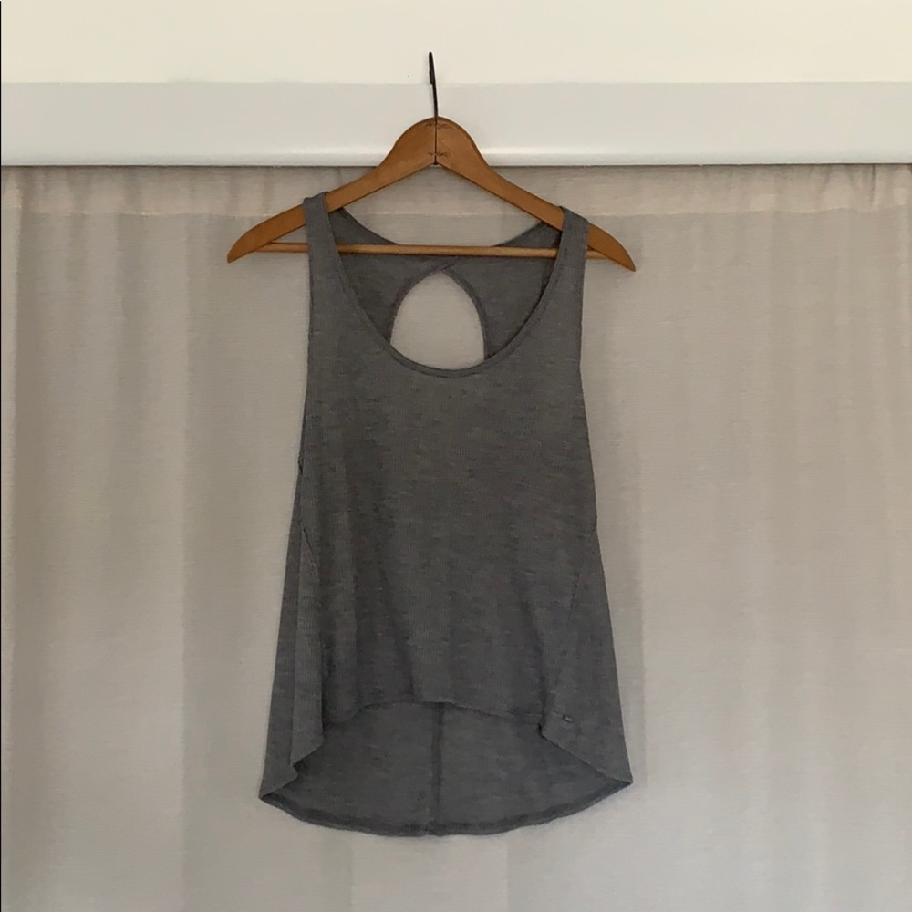 Open back tank